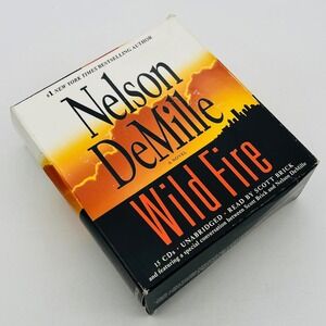 Nelson DeMille Wild Fire Audiobook CD 15 Disc Unabridged Scott Brick